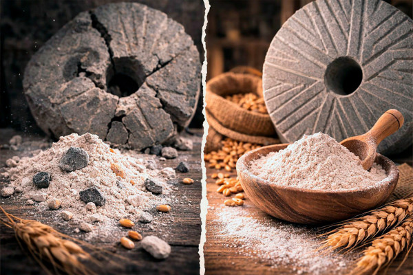 DOES STONE-MILLED FLOUR DAMAGE TEETH?