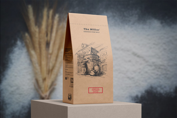 Whole grain millet wheat flour