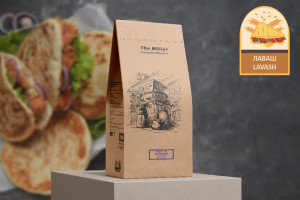 Whole grain millet flour from organic spelled