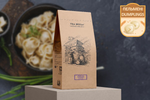 Whole grain millet flour from organic spelled