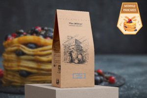 Flour mill from organic spelled seeded