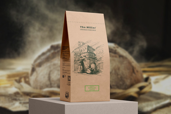 Flour  millstone artisanal wheat